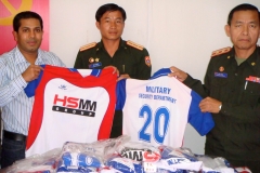 Sponsoring sports events (Ministry of Defence, Lao PDR)