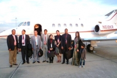 Delegation with private jet charter from Vientiane, Lao PDR to Assam and Nagaland