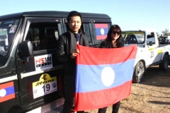 Mr. Apong Longkumer, GM Corporate Services, HSMM Group participated In Hornbill Car Rally Nagaland, India 2011 on Behalf of Lao PDR