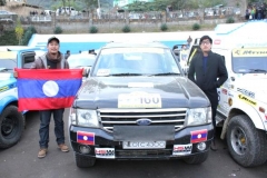 Mr. Sonam Inoka Khulu, Manager Operations, HSMM Group participated In Hornbill Car Rally Nagaland, India 2012 on behalf of Lao PDR