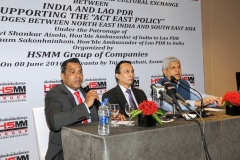 “Address by Mr. Habib Mohammed Chowdhury, Founder Chairman and Managing Director of HSMM Group of Companies, Lao PDR” - In 59 years of Diplomatic relation between India and Lao PDR, first time the Hon'ble Indian and Lao PDR Ambassadors of the respective countries in Assam, India for developing the Bilateral Trade and Cultural Exchange between Lao PDR and Assam (India) - Supporting the Act East Policy on 8th June 2016 (organized by HSMM Group of Companies)