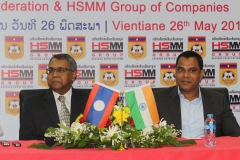 HSMM Group of Companies, the Official Sponsor for Lao Football Federation at Lao Football Federation Headquarters, Vientiane, Lao PDR on 26 May 2016.