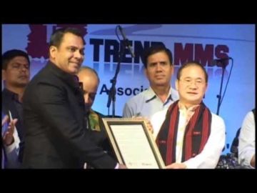 Mr. Habib received the North East Iconic Figure Award at North East Festival, Delhi, India