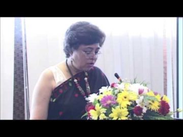 Ms. Indrani Chaudhury at India-Lao PDR Business Seminar sponsored by HSMM Group