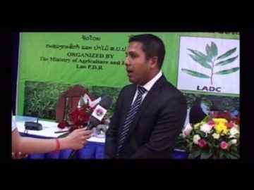 Mr. Sadik Mohammad Chowdhury, MD of L.A.I.D at First Lao Agar Development Conference